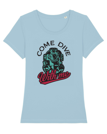 Come Dive With Me Sky Blue