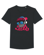 Cool Skull Tricou mânecă scurtă guler larg Bărbat Skater