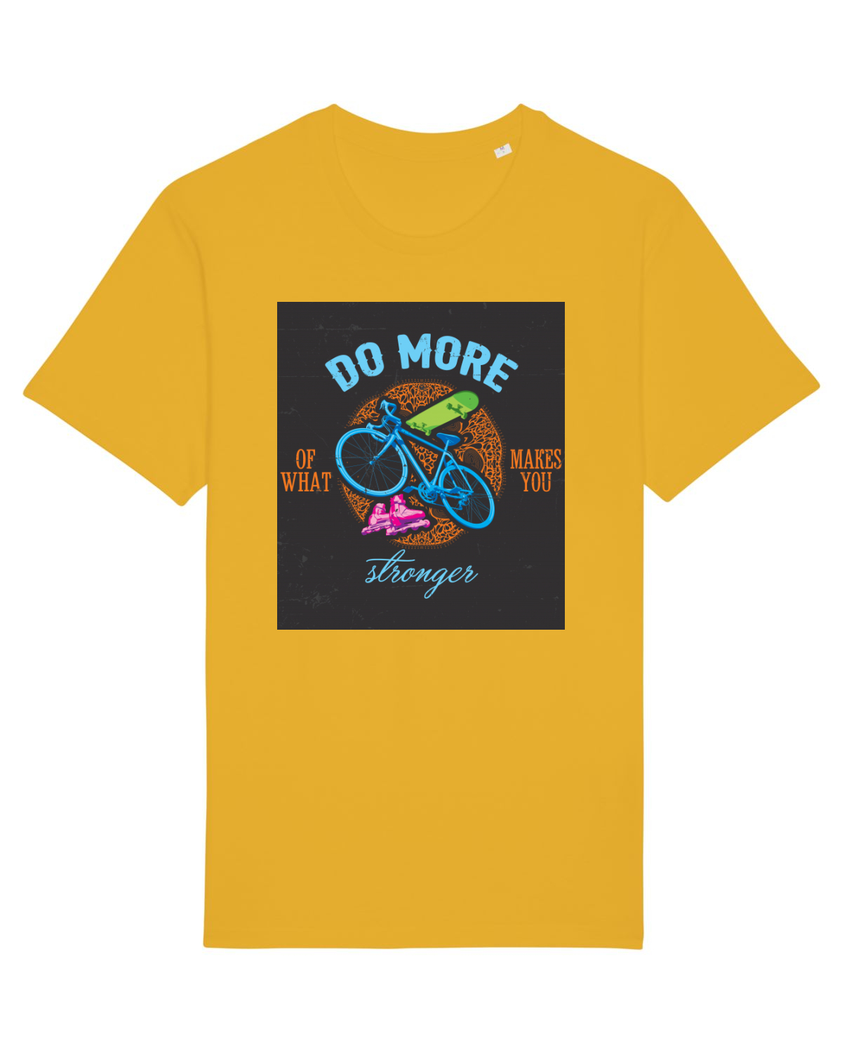 Tricou mânecă scurtă Unisex Rocker Spectra Yellow