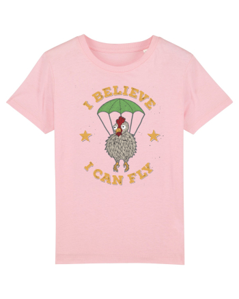 I Believe I Can Fly Cotton Pink