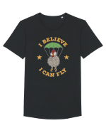 I Believe I Can Fly Tricou mânecă scurtă guler larg Bărbat Skater