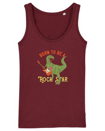 Born to be a Rock Star Trex Burgundy
