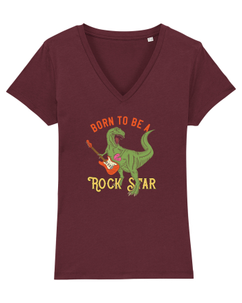 Born to be a Rock Star Trex Burgundy