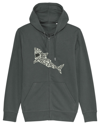 If You See A Shark Don't Panic Anthracite