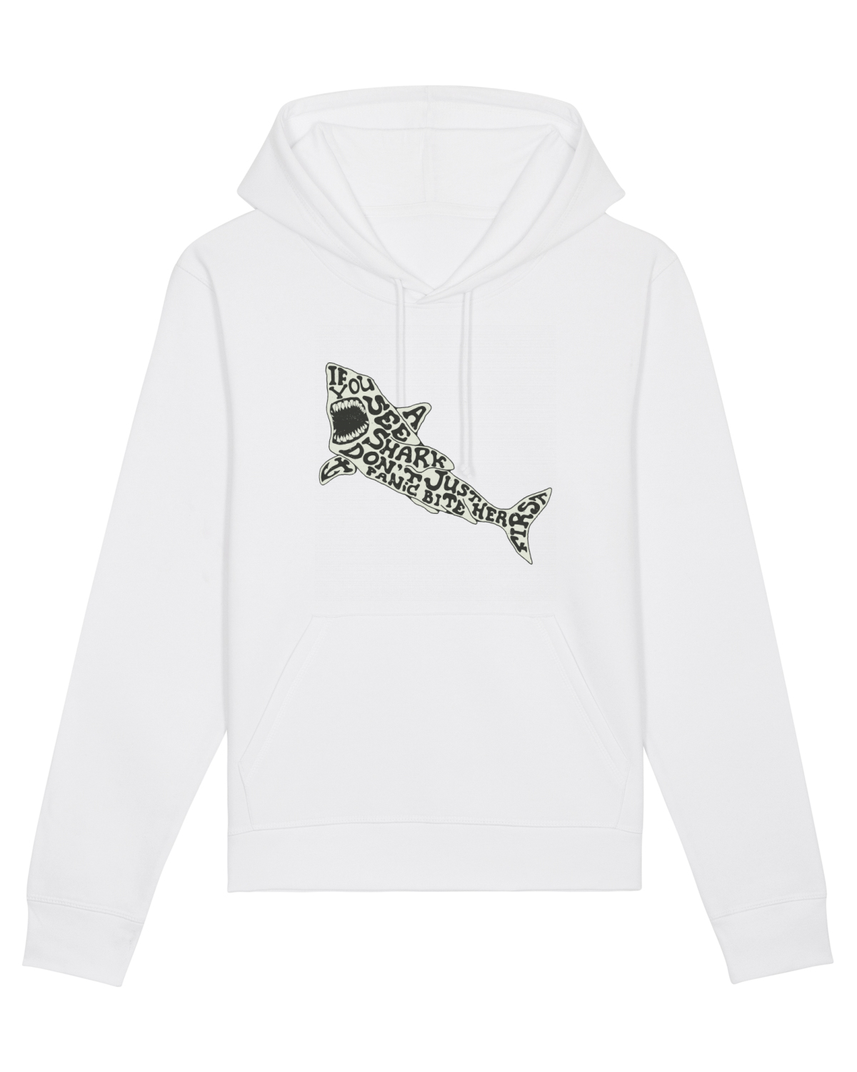 Hanorac Unisex Drummer White