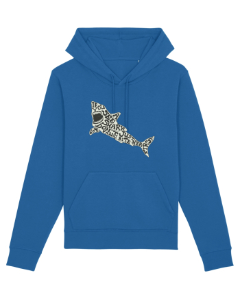If You See A Shark Don't Panic Royal Blue