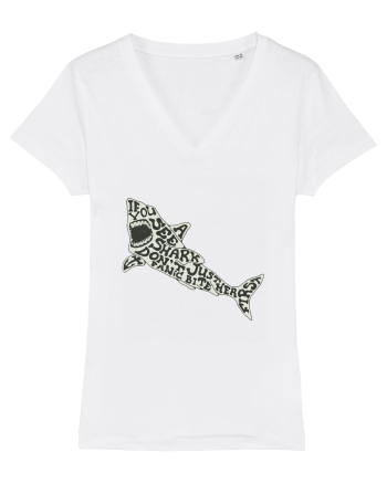 If You See A Shark Don't Panic White