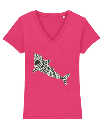 If You See A Shark Don't Panic Raspberry