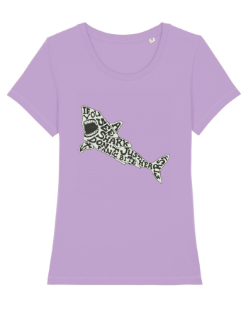 If You See A Shark Don't Panic Lavender Dawn