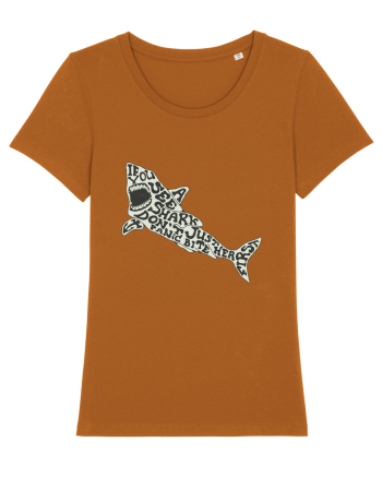 If You See A Shark Don't Panic Roasted Orange