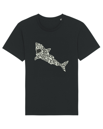 If You See A Shark Don't Panic Black