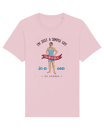 I'm Just A Simple Guy Cotton Pink