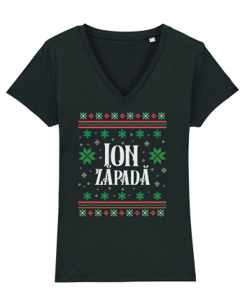 În stil ugly sweater - Ion Zăpadă Black
