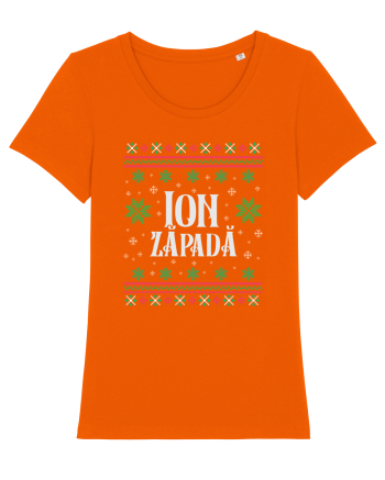 În stil ugly sweater - Ion Zăpadă Bright Orange