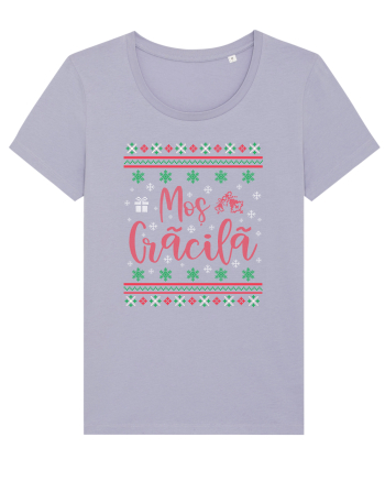 În stil ugly sweater - Moș Crăcilă Lavender