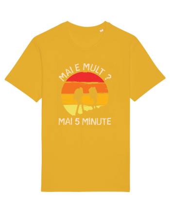 Mai e mult, mai 5 minute - retro sunset Spectra Yellow
