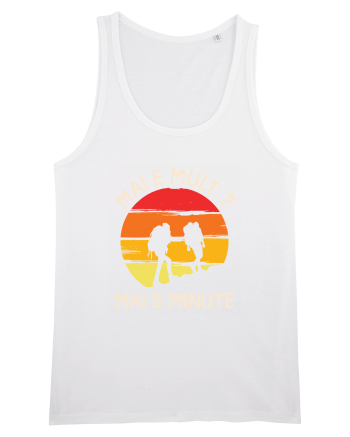 Mai e mult, mai 5 minute - retro sunset White