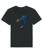 MUTANT DRAGON BIRD BLUE Tricou mânecă scurtă Unisex Rocker