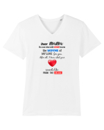 Dear Mama Tricou mânecă scurtă guler V Bărbat Presenter