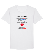 Dear Mama Tricou mânecă scurtă guler larg Bărbat Skater