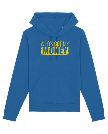 Who's got my money Royal Blue