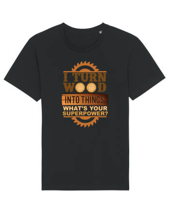 WOOD WORKER Black