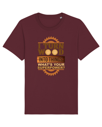 WOOD WORKER Burgundy