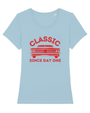 Masina Retro Clasica Sky Blue