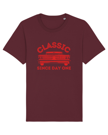 Masina Retro Clasica Burgundy