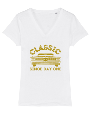 Masina Retro Clasica White