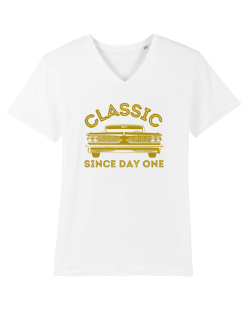 Masina Retro Clasica White