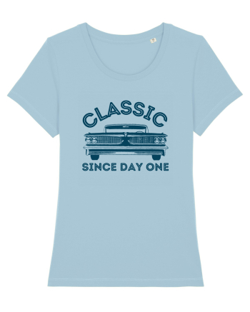 Masina Retro Clasica Sky Blue