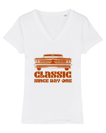 Masina Retro Clasica White
