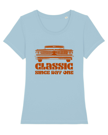 Masina Retro Clasica Sky Blue
