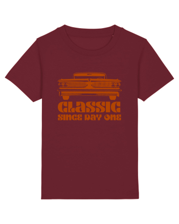 Masina Retro Clasica Burgundy