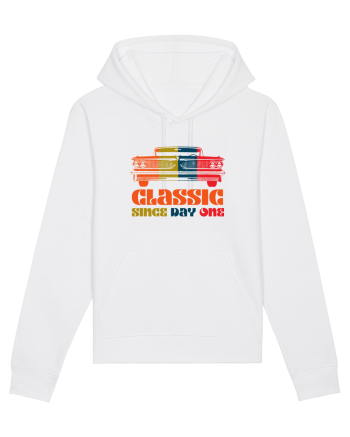 Masina Retro Clasica White