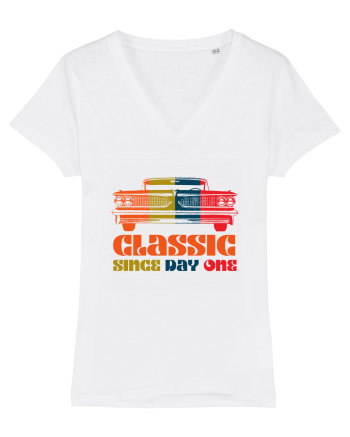 Masina Retro Clasica White