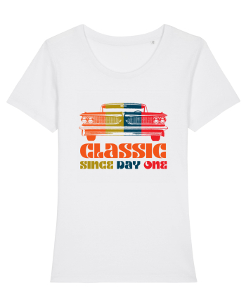 Masina Retro Clasica White