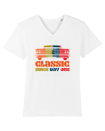 Masina Retro Clasica White