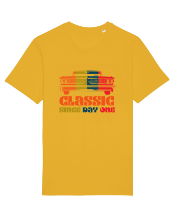 Masina Retro Clasica Spectra Yellow