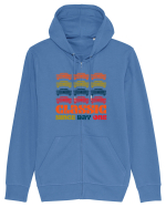 Masina Retro Clasica Hanorac cu fermoar Unisex Connector