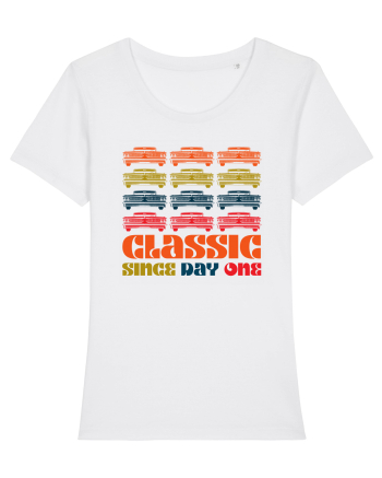 Masina Retro Clasica White