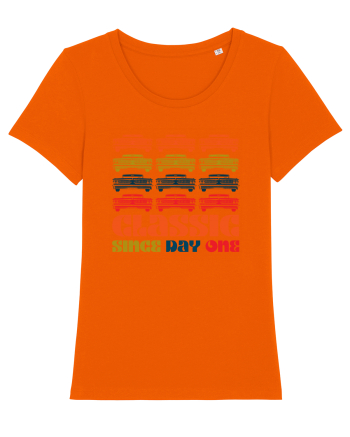Masina Retro Clasica Bright Orange