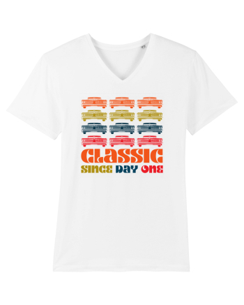 Masina Retro Clasica White
