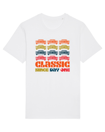 Masina Retro Clasica White