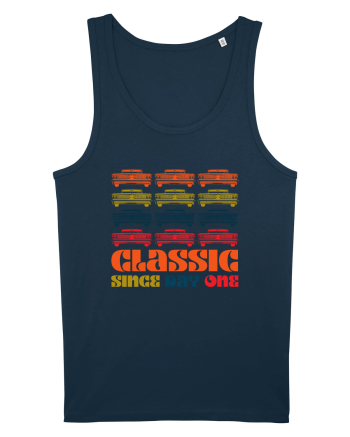 Masina Retro Clasica Navy