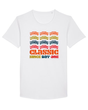 Masina Retro Clasica White