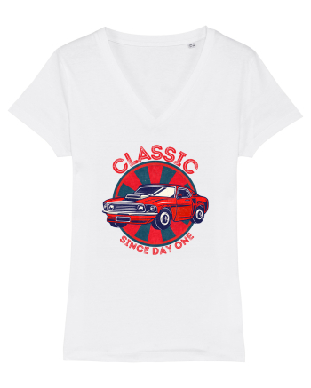 Masina Retro Clasica White