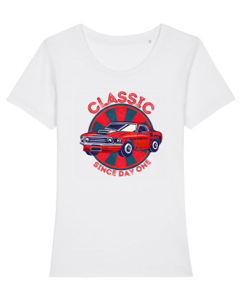 Masina Retro Clasica White