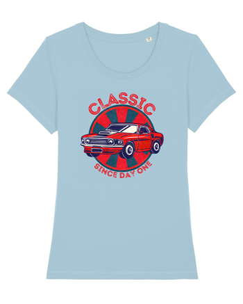 Masina Retro Clasica Sky Blue